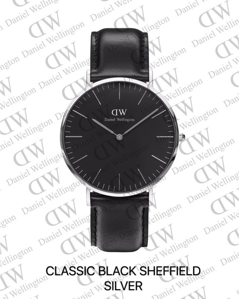 Classic black sheffield-silver