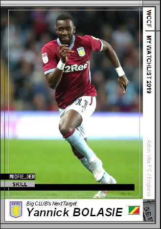 18 19 Watchlist ヤニック ボラシー アストン ヴィラfc Wccfオリカ選手名鑑 To Complement The Omission 18 19 Watchlist ヤニック ボラシー アストン ヴィラfc Wccfオリカ選手名鑑 To Complement The Omission