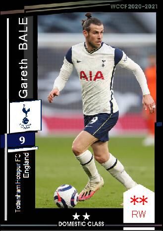 21 Sp ガレス ベイル トッテナム ホットスパーfc Wccfオリカ選手名鑑 Wccf Is Forever