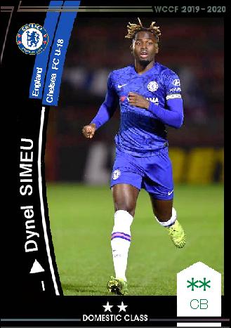 19 Sp ディネル シメウ チェルシーfc U 18 Wccfオリカ選手名鑑 Wccf Is Forever