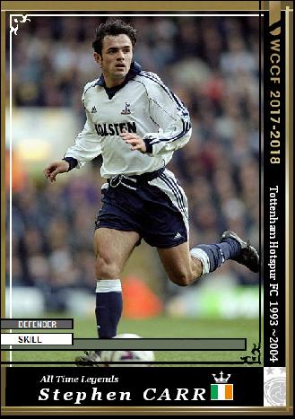 17 18 Atle スティーヴン カー トッテナム ホットスパーfc Wccfオリカ選手名鑑 To Complement The Omission