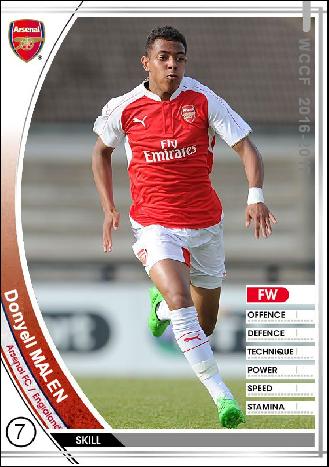 16 17 Re ドニェル マレン アーセナルfc Wccfオリカ選手名鑑 To Complement The Omission 16 17 Re ドニェル マレン アーセナルfc Wccfオリカ選手名鑑 To Complement The Omission