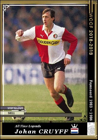 メーカー直送 ヨハンクライフ Wccf 野球 サッカーゲーム Revista Universuljuridic Ro