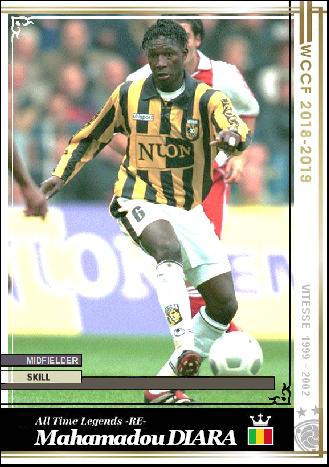 18 19 Atle Re マアマドゥ ディアッラ Sbvフィテッセ Wccfオリカ選手名鑑 To Complement The Omission