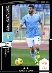 21 Sp マテオ ムサッキオ Ssラツィオ Wccfオリカ選手名鑑 Wccf Is Forever