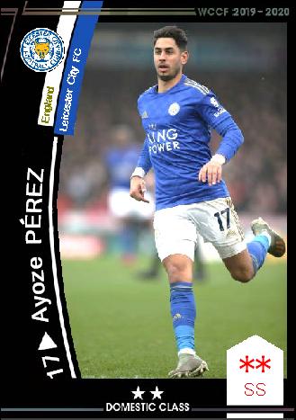 19 Sp アジョセ ペレス レスター シティfc Wccfオリカ選手名鑑 Wccf Is Forever