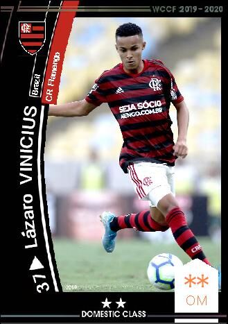 19 Sp ラサロ ヴィニシウス Crフラメンゴ Wccfオリカ選手名鑑 Wccf Is Forever
