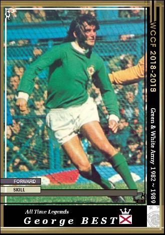 18-19 ATLE ジョージ・ベスト （北アイルランド代表） : WCCFオリカ