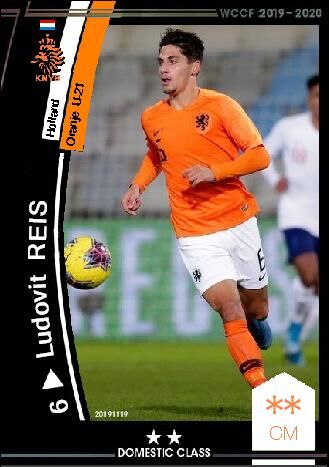 19 Sp ルドヴィト ライス U 21 オランダ代表 Wccfオリカ選手名鑑 To Complement The Omission 19 Sp ルドヴィト ライス U 21 オランダ代表 Wccfオリカ選手名鑑 To Complement The Omission
