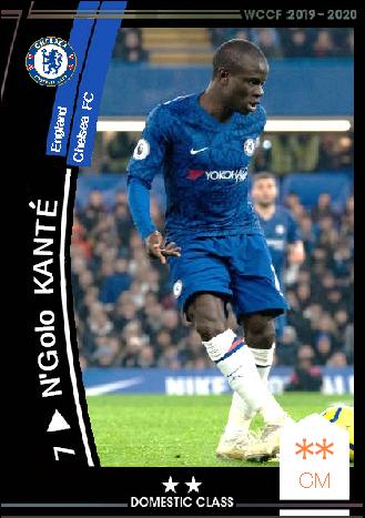 19-20 SP エンゴロ・カンテ （チェルシーFC） : WCCFオリカ選手名鑑