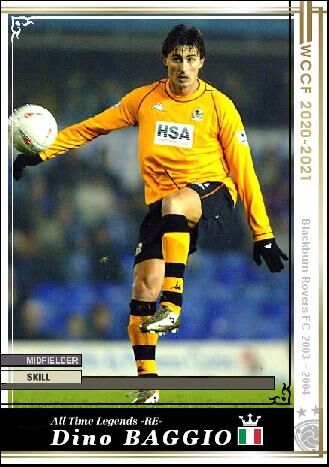 21 Atle Re ディノ バッジョ ブラックバーン ローヴァーズfc Wccfオリカ選手名鑑 Wccf Is Forever