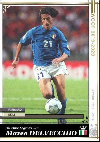 19 Atle Re マルコ デルヴェッキオ イタリア代表 Wccfオリカ選手名鑑 Wccf Is Forever