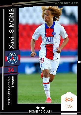 21 Sp シャビ シモンズ パリ サンジェルマンfc Wccfオリカ選手名鑑 Wccf Is Forever 21 Sp シャビ シモンズ パリ サンジェルマンfc Wccfオリカ選手名鑑 Wccf Is Forever