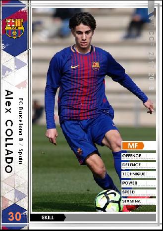 17 18 Re アレックス コジャド Fcバルセロナb Wccfオリカ選手名鑑 Wccf Is Forever 17 18 Re アレックス コジャド Fcバルセロナb Wccfオリカ選手名鑑 Wccf Is Forever