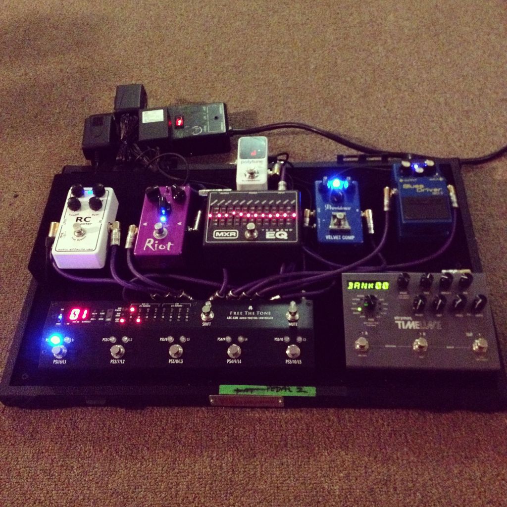 新機材色々、その2ペダル編(Free The Tone, Keeley Mod BD-2 新機材色々、その2ペダル編(Free The Tone, Keeley Mod BD-2