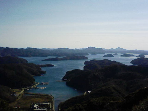 烏帽子岳からの眺め201201231230