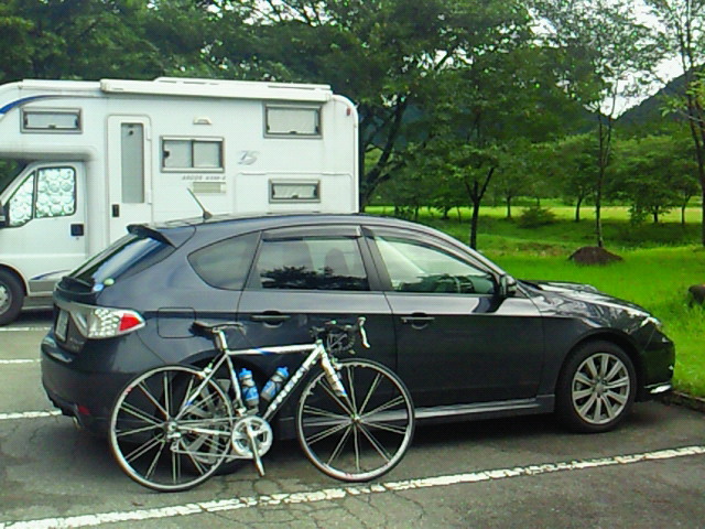 インプレッサと自転車 自転車生活 In 生駒 Look675campy
