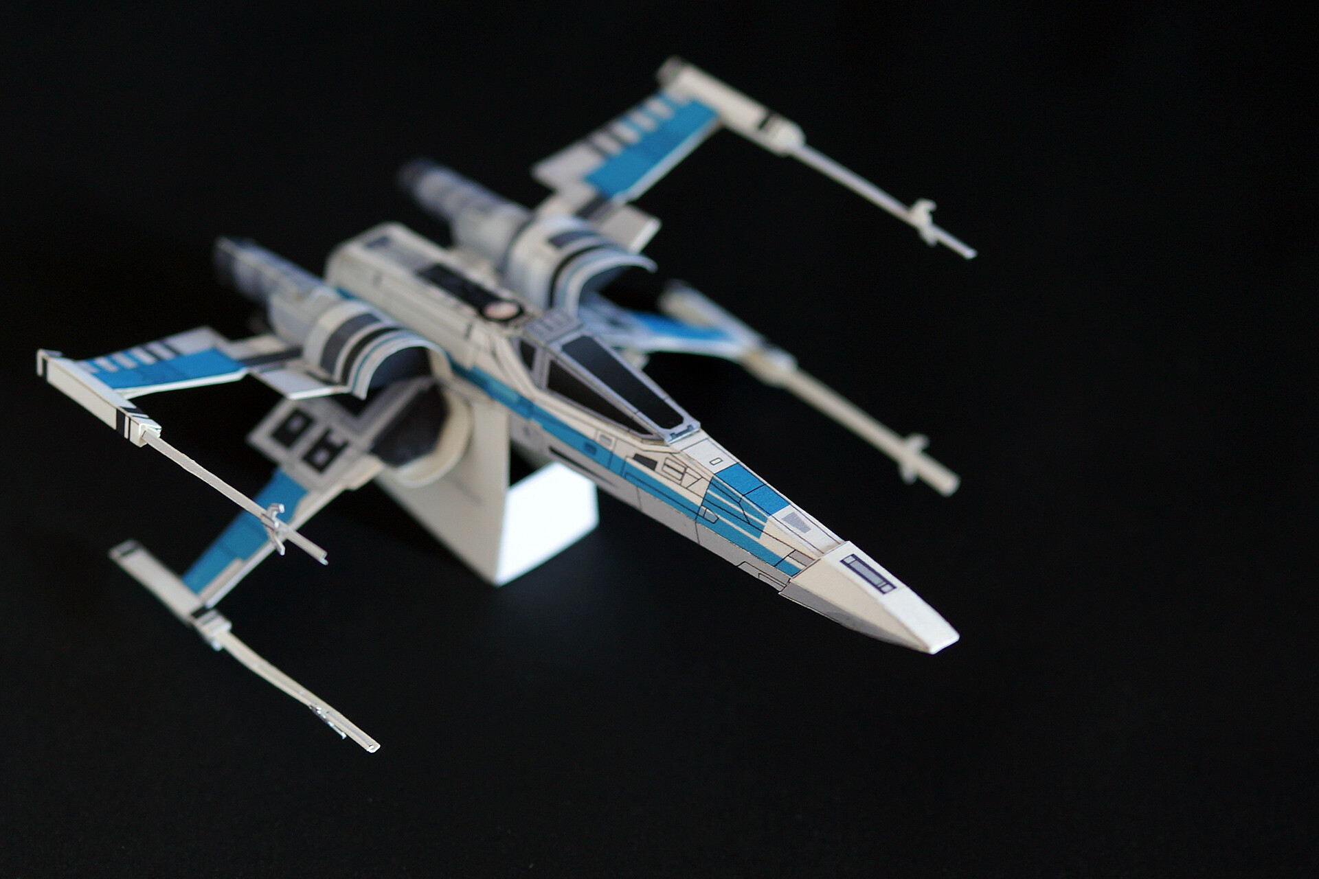 難易度 中 型紙 T 70 X Wing Starfighter 1枚 Paper Model Masayu I Blog ちらしのうら Part 3 難易度 中 型紙 T 70 X Wing Starfighter 1枚 Paper Model Masayu I Blog ちらしのうら Part 3