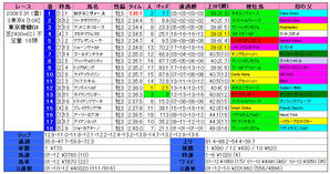 ダービー(結果)2009