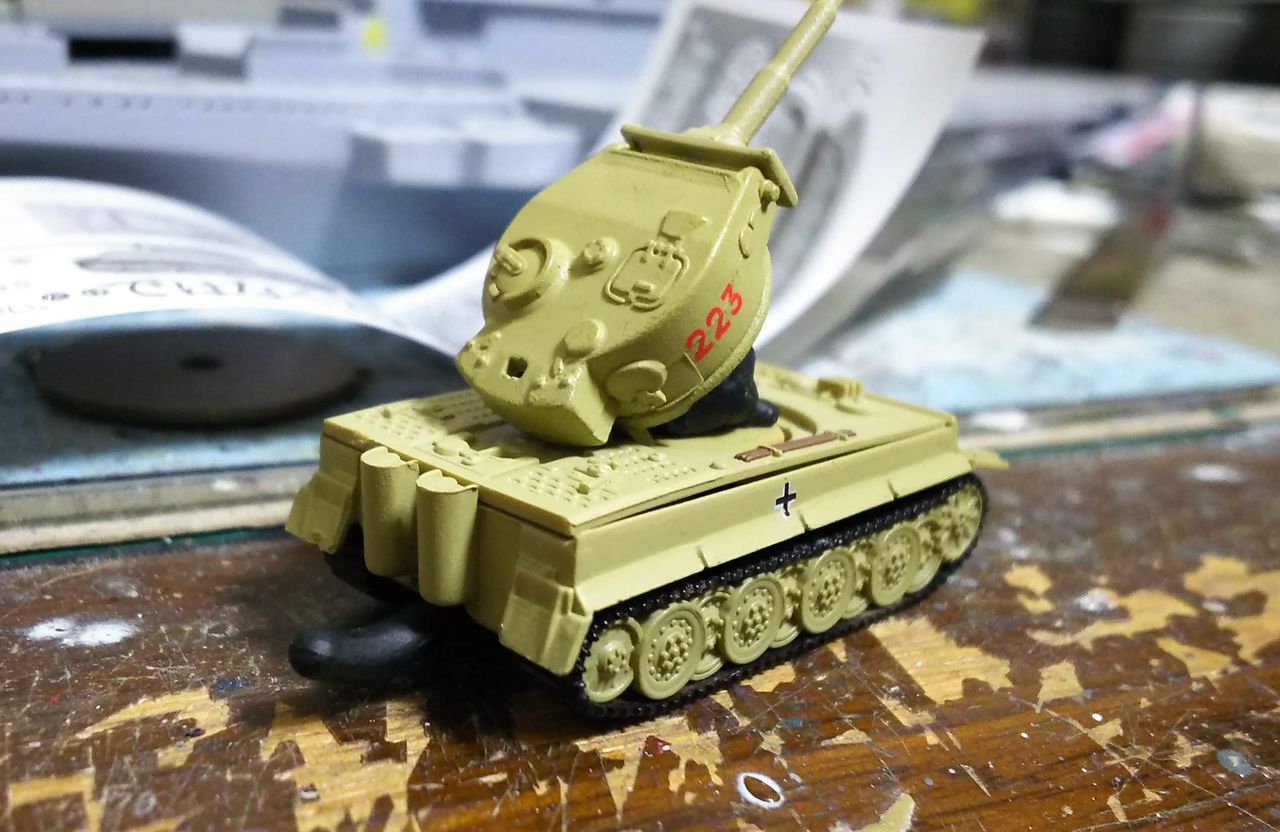 ガチャガチャで1 144戦車 マッシュの趣味日記 改