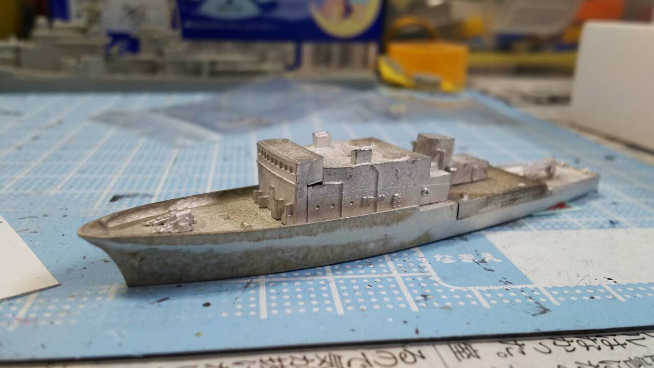 1/700 海洋観測艦あかし 就役 : マッシュの趣味日記(改)