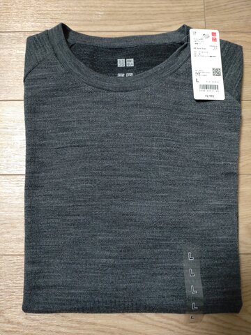 ウールブレンドドライTシャツ_1