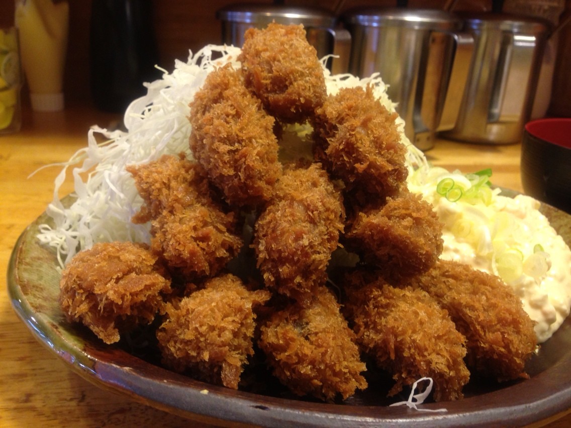 「カキフライ定食　大盛り」の画像検索結果