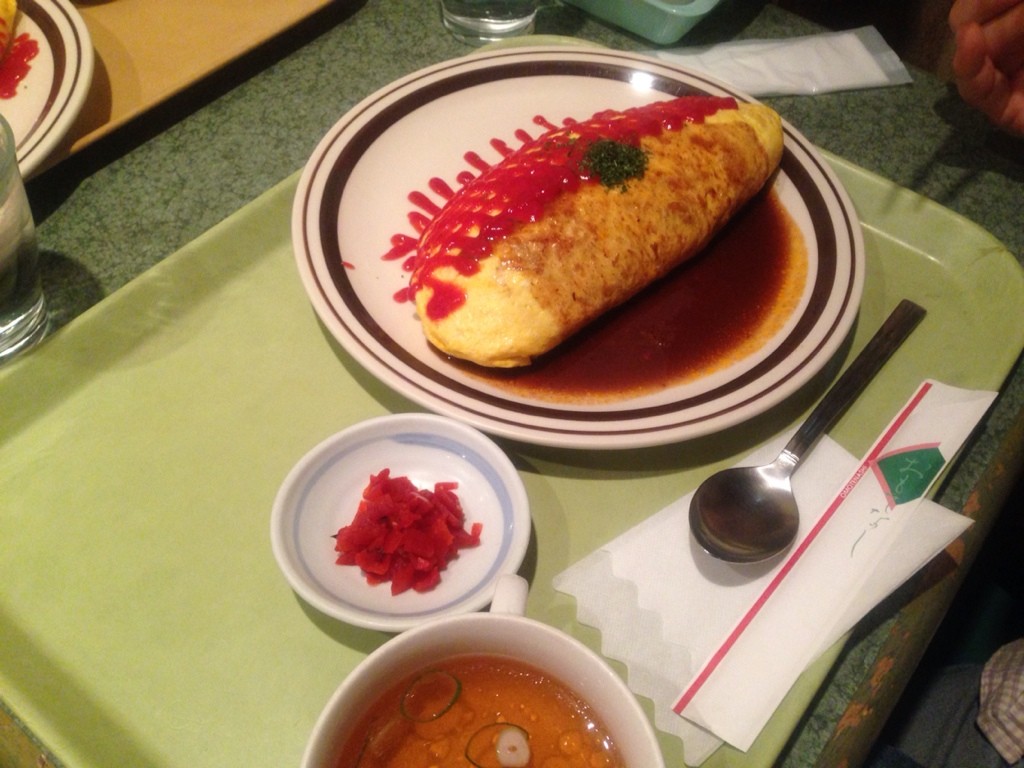 洋食亭 寅安 特製オムライス特盛 日和 ましまし日和 美味いもん巡り