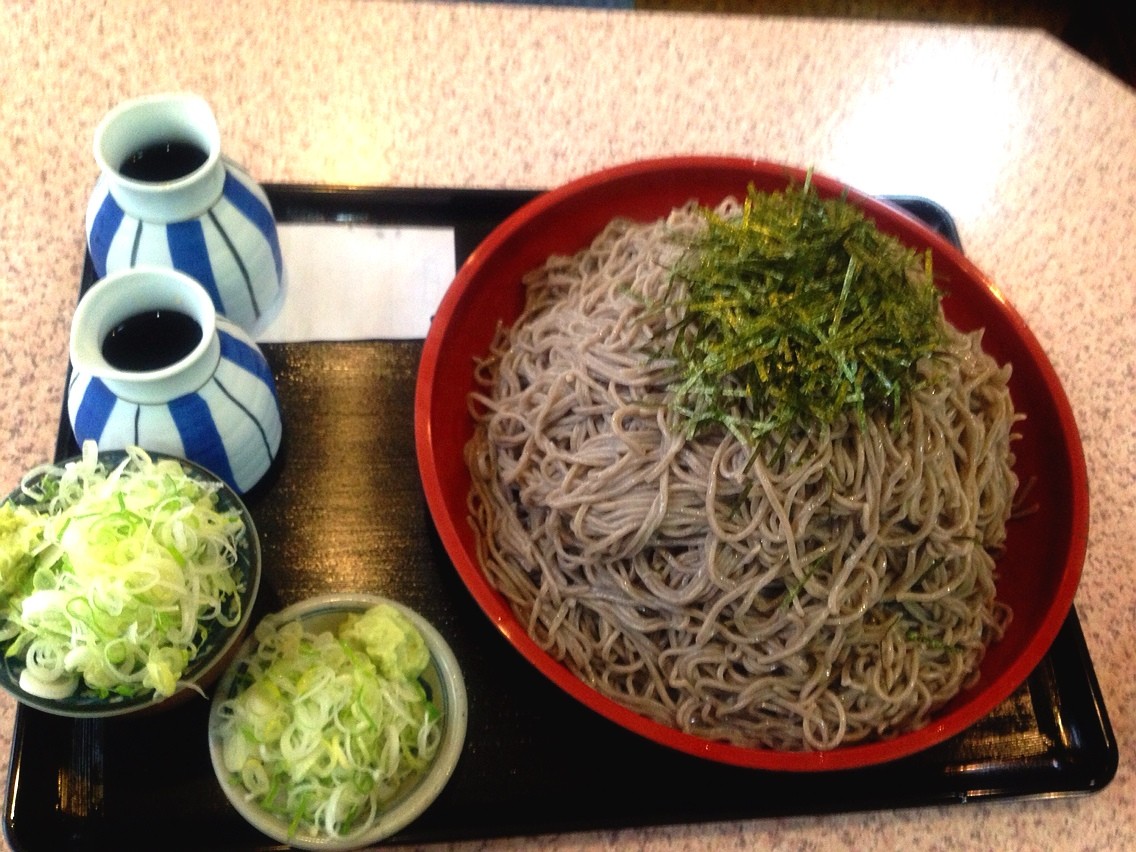 吉野屋 ざる蕎麦大盛り 日和 ましまし日和 美味いもん巡り