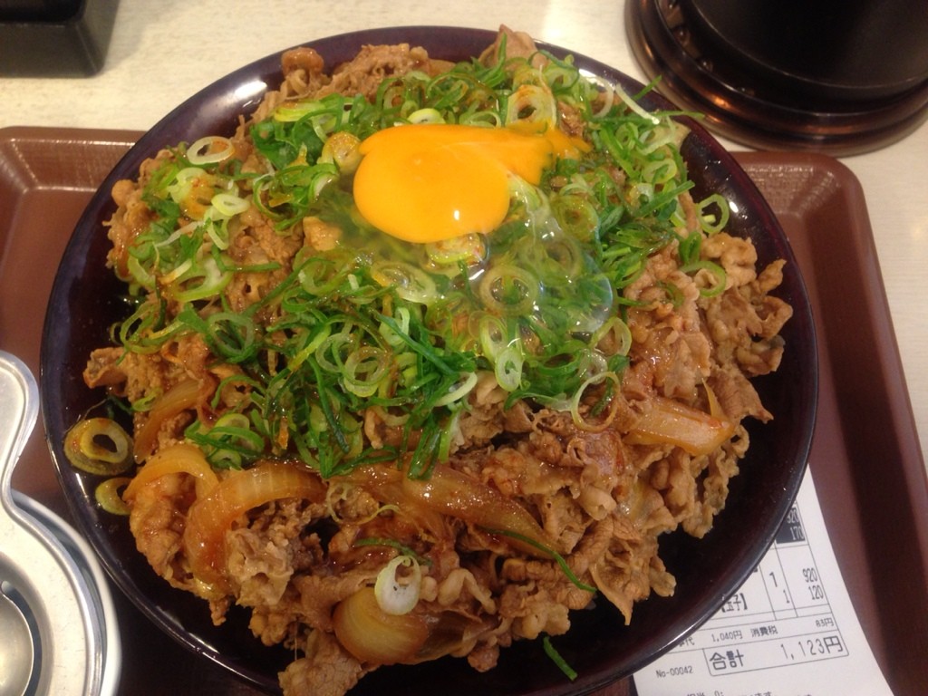 すき家 ねぎ玉牛丼キング ましまし日和 美味いもん巡り