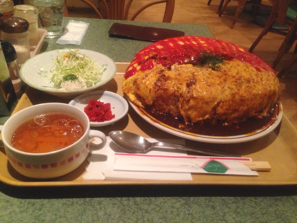 洋食亭 寅安 特製オムライス特盛 日和 ましまし日和 美味いもん巡り 洋食亭 寅安 特製オムライス特盛 日和 ましまし日和 美味いもん巡り