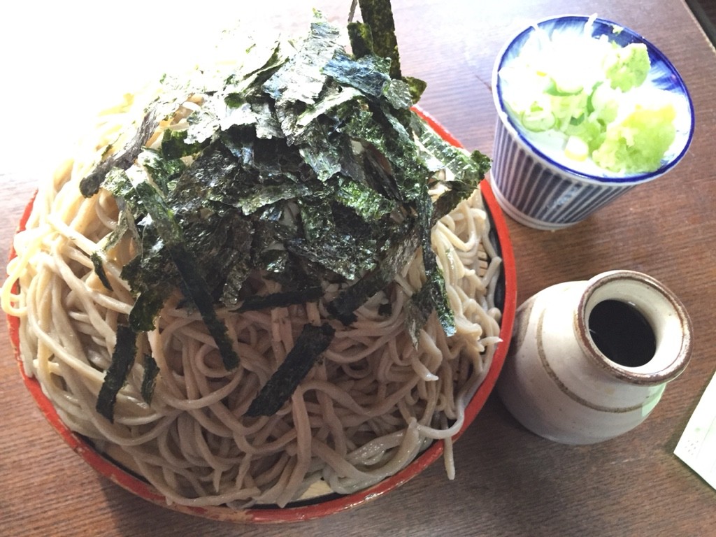 刀屋 長野県 ざるそば大盛り 日和 ましまし日和 美味いもん巡り 刀屋 長野県 ざるそば大盛り 日和 ましまし日和 美味いもん巡り