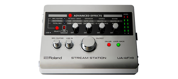 あなたの机の上がインターネット放送局に!!ROLANDオーディオI/F「UA