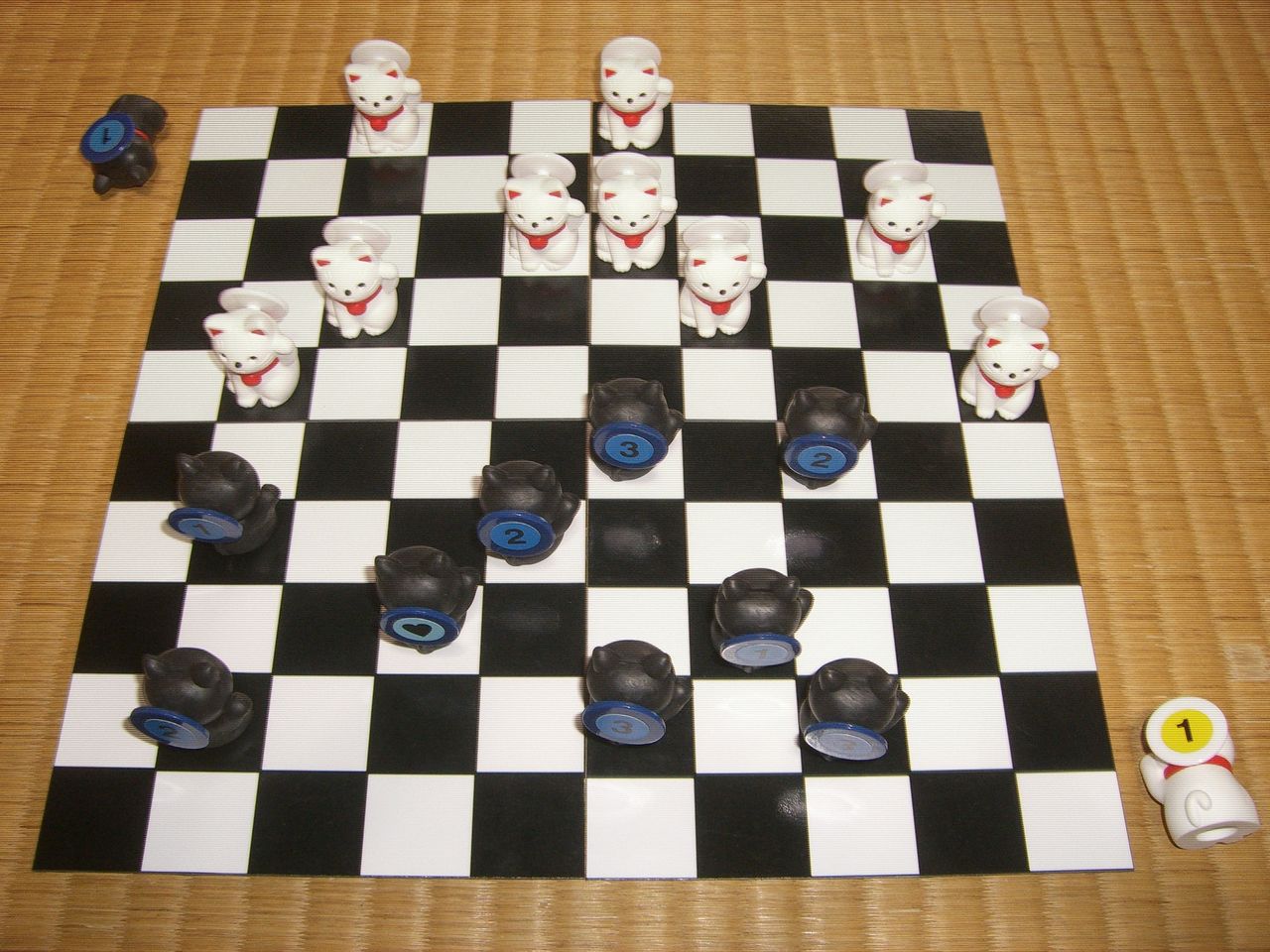 白猫vs黒猫 ダウトチェス 39芸夢