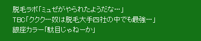 ミュゼが陥落