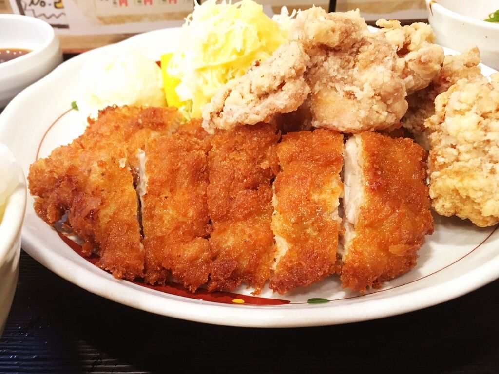 鳥良商店のチキンチキン定食で満腹ランチ M A D もうアタシ ダメ