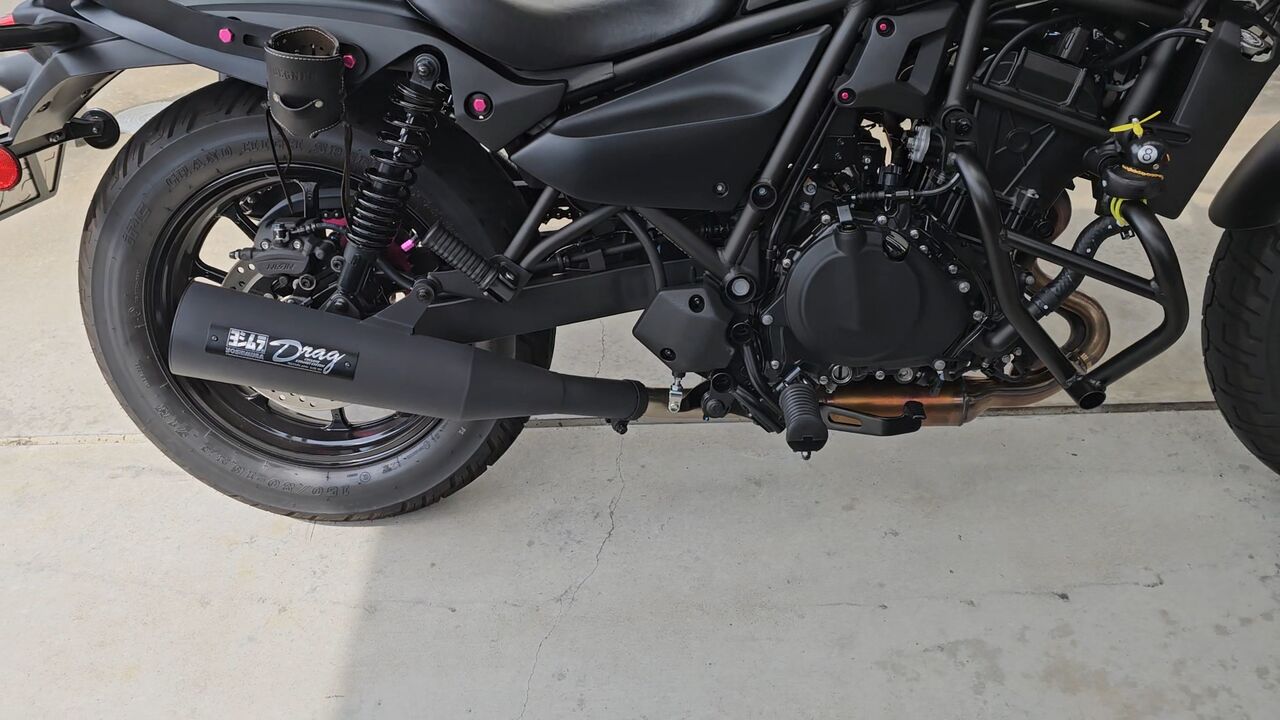 エリミネーター400 マフラー交換【 ヨシムラDrag】 : うっかり〼兵衛の 