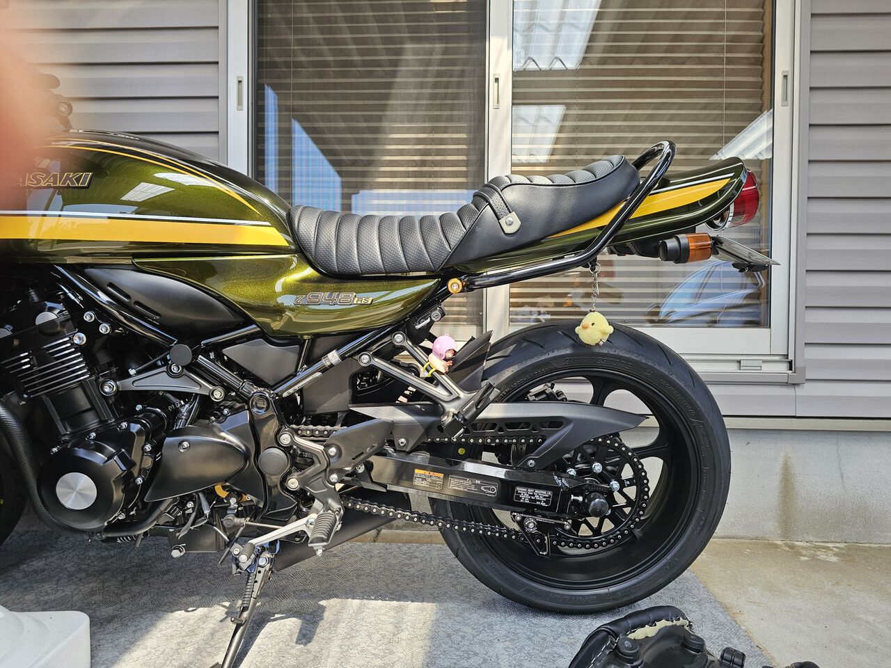 z900rs アシヤ シート kawasaki z900rsアシヤシート 美品 T-NET加工