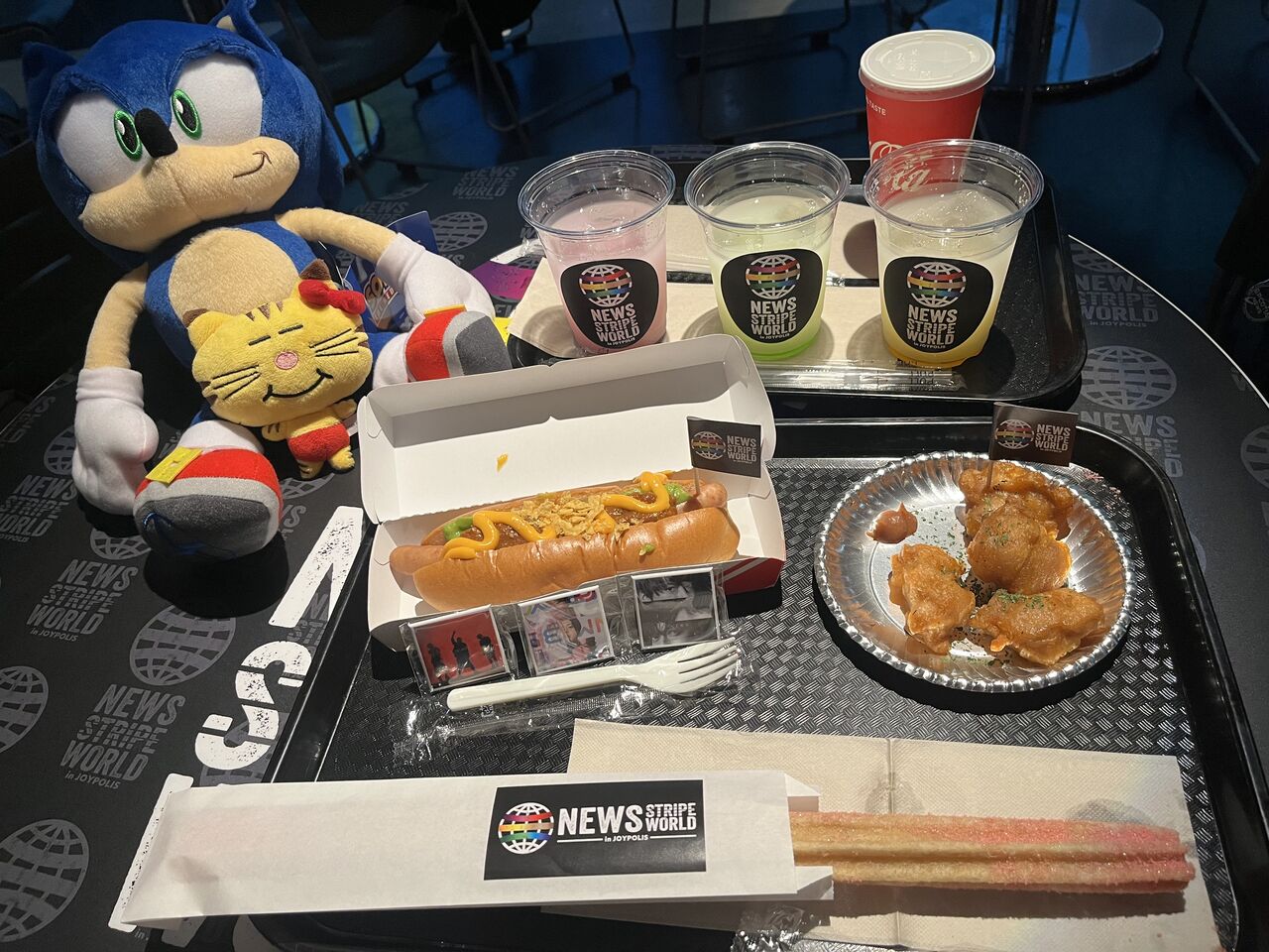 NEWS STRIPE WORLD JOYPOLISコラボ みとら