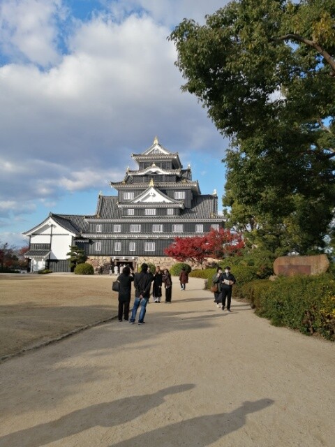 岡山城1