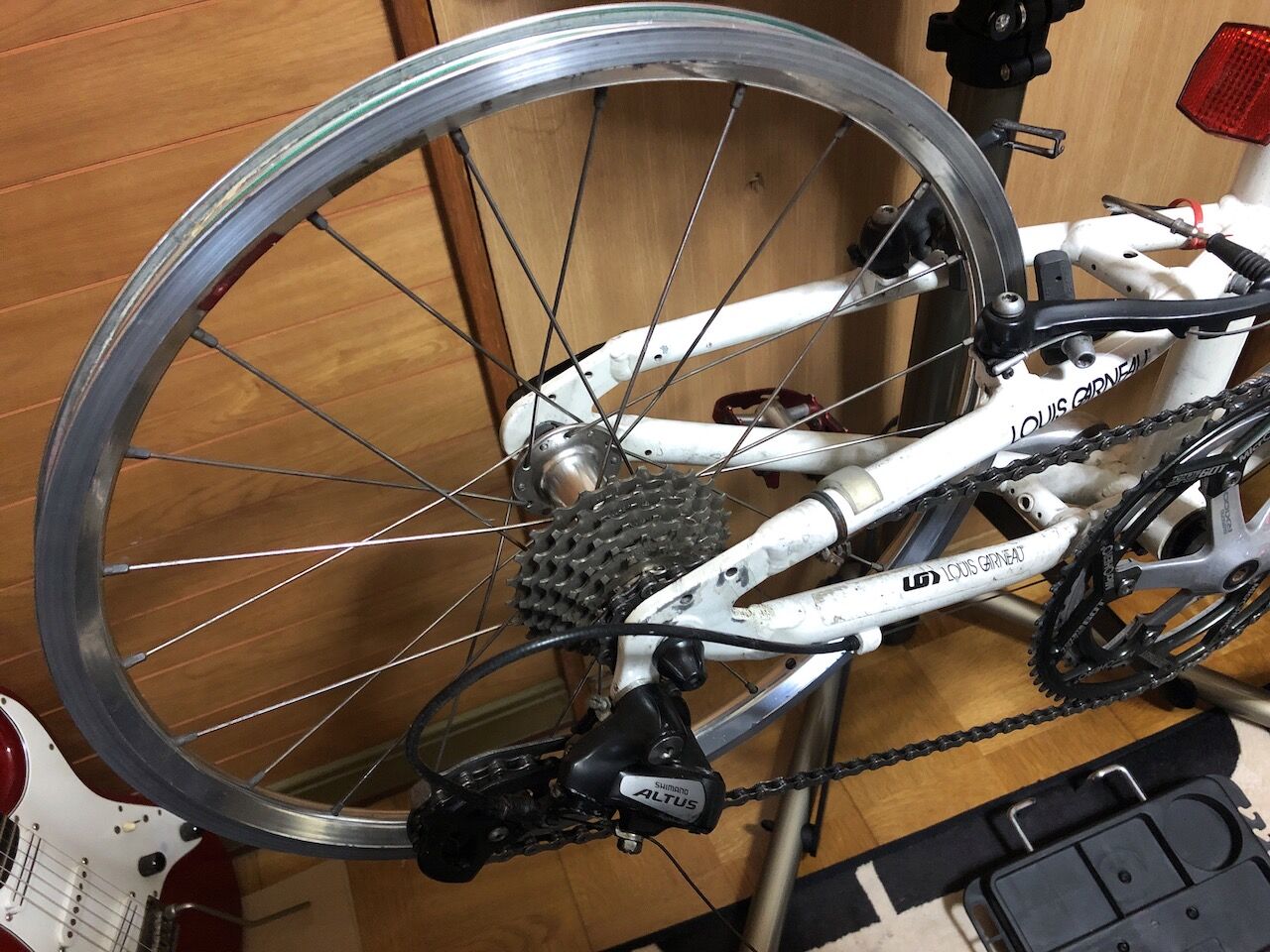 ルイガノホイール交換：BRUNO(完） : まっさんの自転車日記