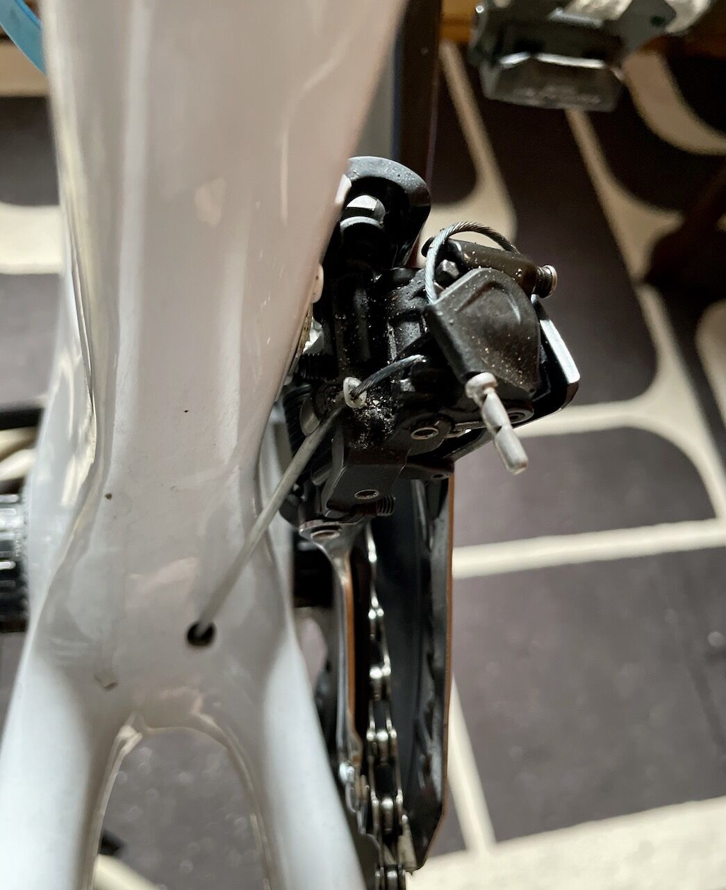 アルテグラ 自転車ワイヤー交換 ｔｔシフト
