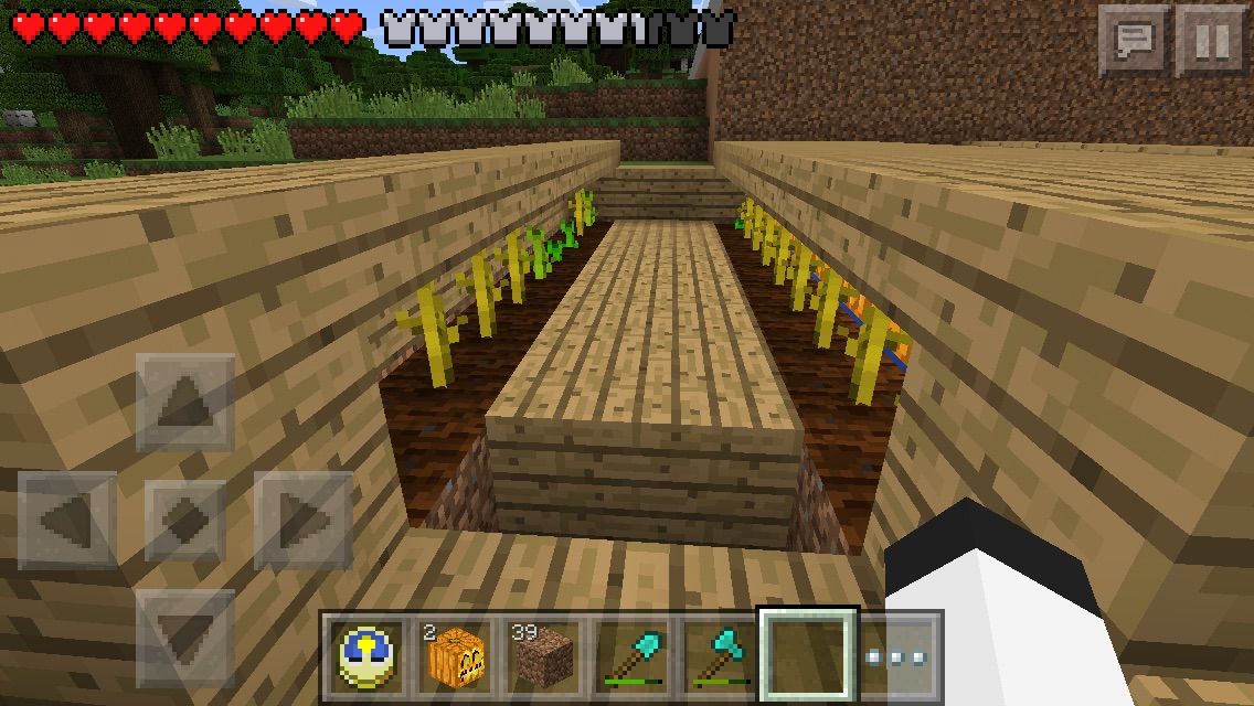 Mcpe カボチャ畑を作る コツコツまいくら開拓記 Mcpe カボチャ畑を作る コツコツまいくら開拓記