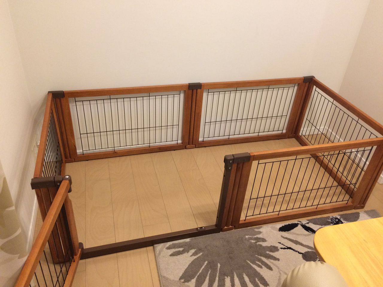 ペット用サークルが届きました リッチェル ペット用木製サークル 共働き新婚夫婦のキャバリア育て日記 ペット用サークルが届きました リッチェル ペット用木製サークル 共働き新婚夫婦のキャバリア育て日記