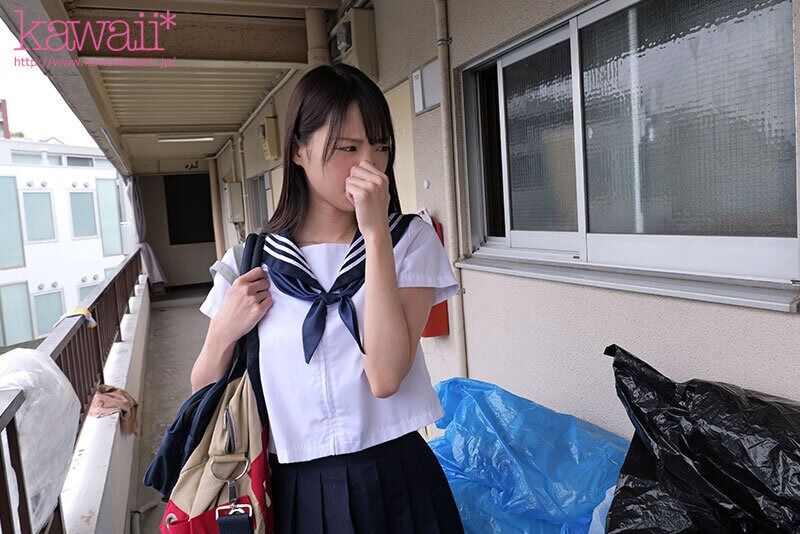 月野江すい イラマチオ 隣人のゴミ部屋で異臭中年おやじに抜かずの連撃中出し38発で孕まされた制服女子の末路…