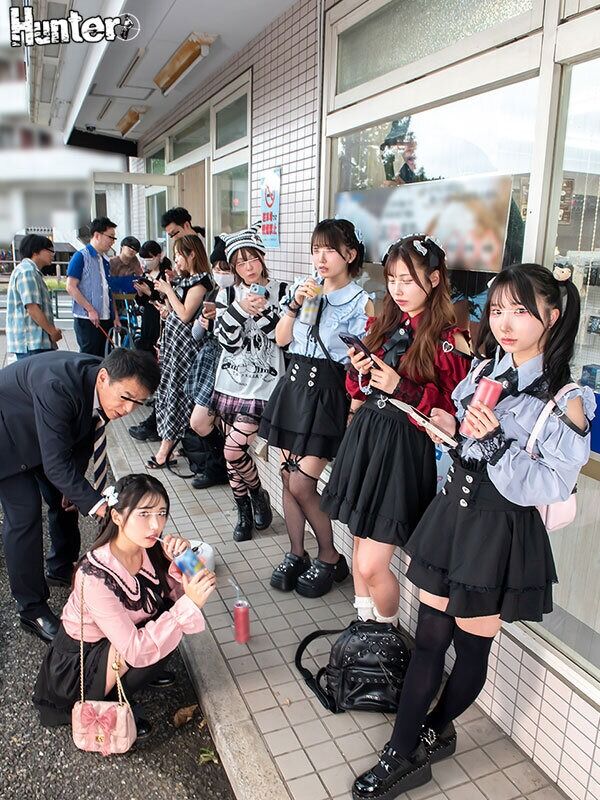 手コキ 地雷系たちんぼ女子！交渉次第でNNOK！援交・割り切りする地雷系女子たちは最近公園で取り締まりが厳しくなったから