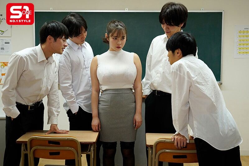 五条恋 拘束 緊縛Jcup女教師 肉オナホレ◯プ輪◯ 弱みを握られた巨乳教師は拘束され好き放題揉みしゃぶり舐め輪◯される
