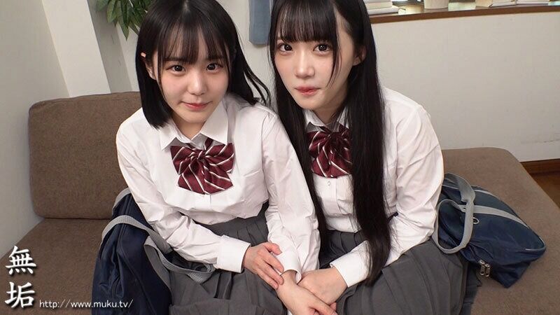 レズビアン 一度でいいから挟まりたい。仲良し美少女2人の真ん中に。 百合の間に挟まりオジサン参上。友達同士で初めてのレズ