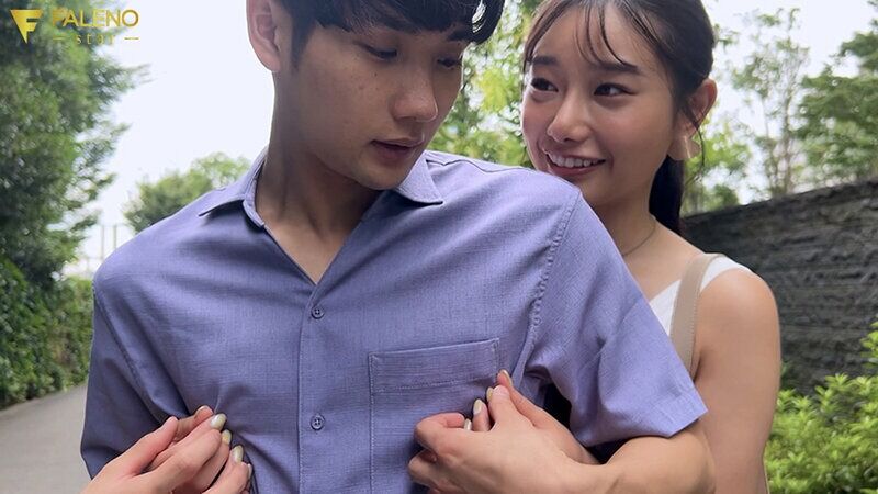 三葉ちはる 寝取り・寝取られ・NTR 「お外で勃起して恥ずかしくないの?」彼女持ちのM男クンを寸止め焦らしデートの限界ギ