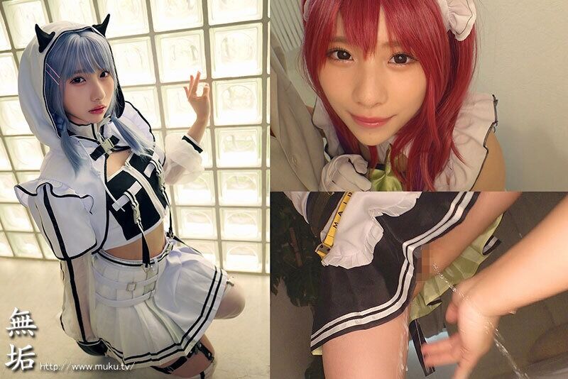 145cm美少女コスプレイヤーの本性は… 早漏発情ガチ交尾変態おま×こ。男たちに囲まれて絶頂アクメ潮吹き連発、秒でイキまくり、肉ツボ着衣輪オフパコ会